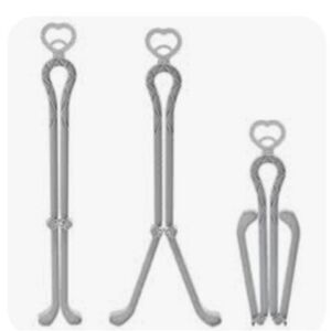 boot shaper stand also known as a boot tree boot Support Tall Adjustable Grey 1